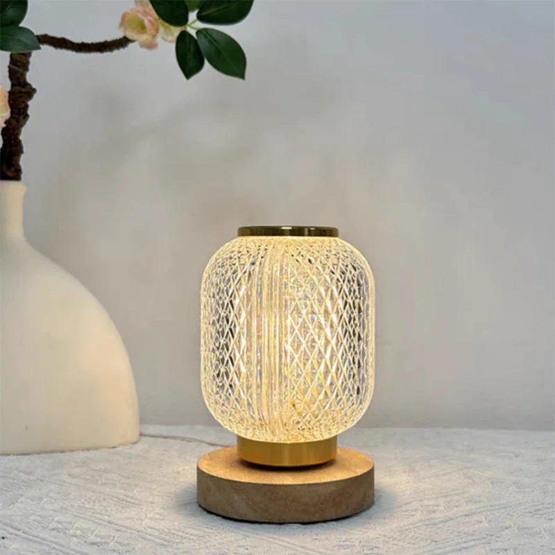 LED Crystal Desk Lamp