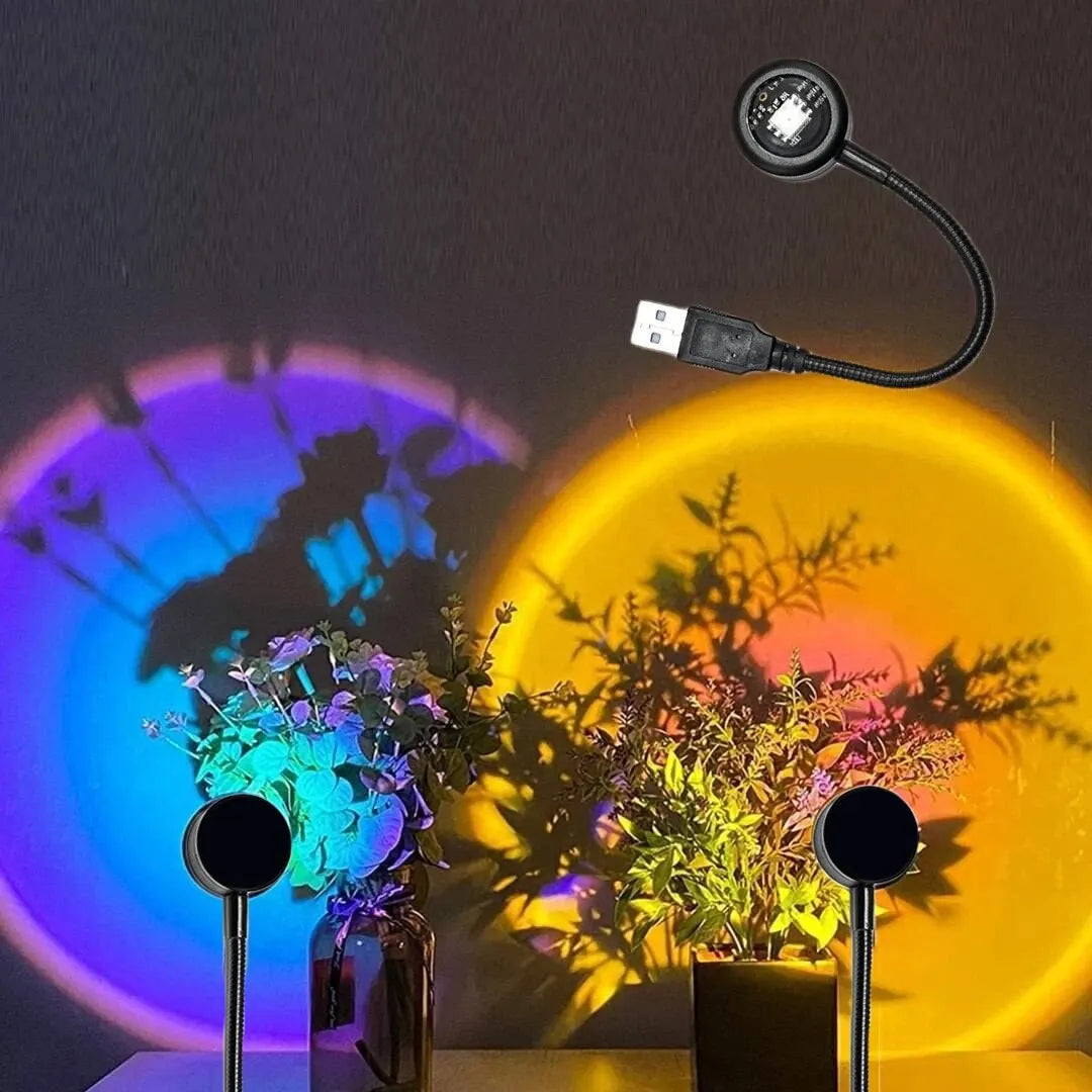 USB LED Sunset Lamp