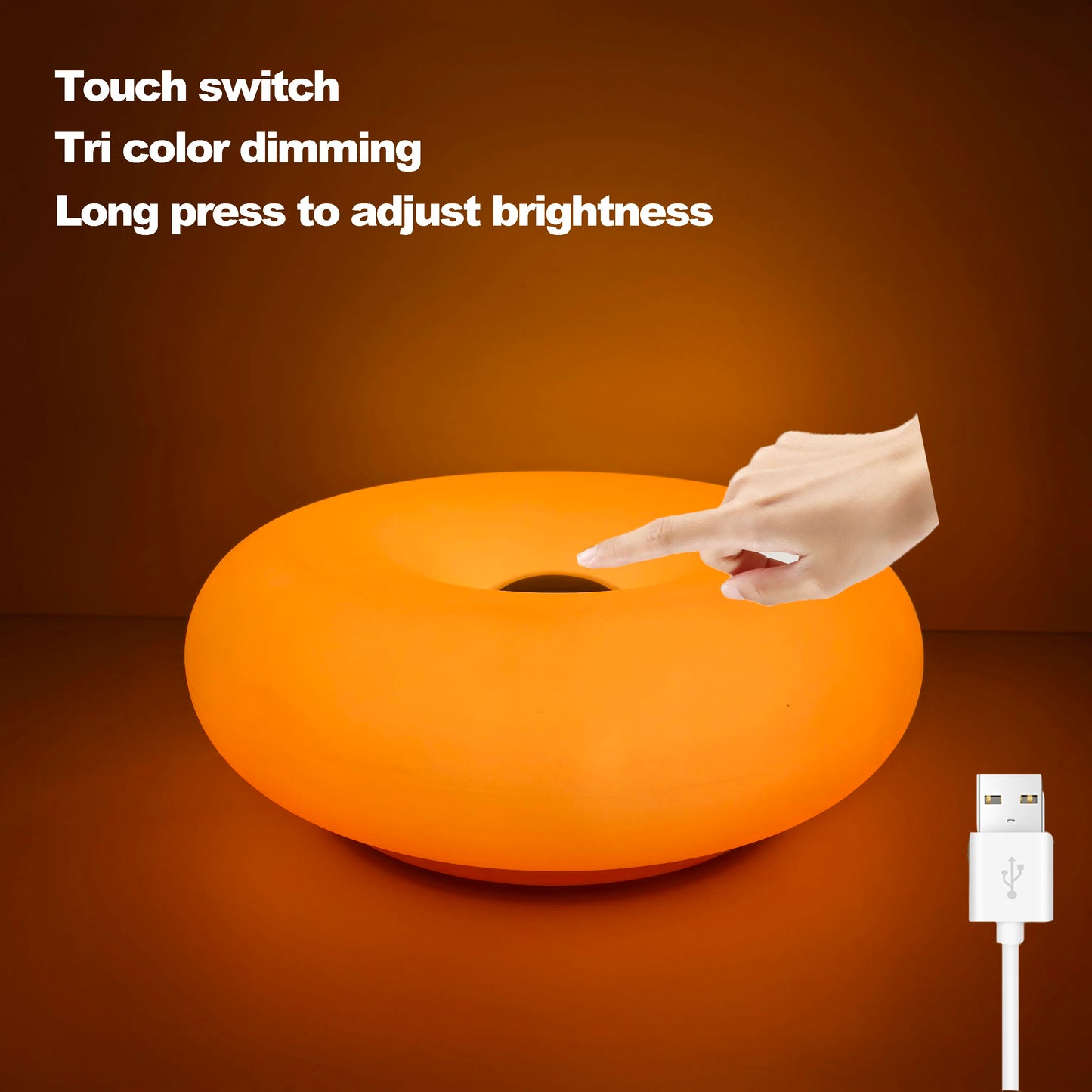 Doughnut Shaped Desk Lamp