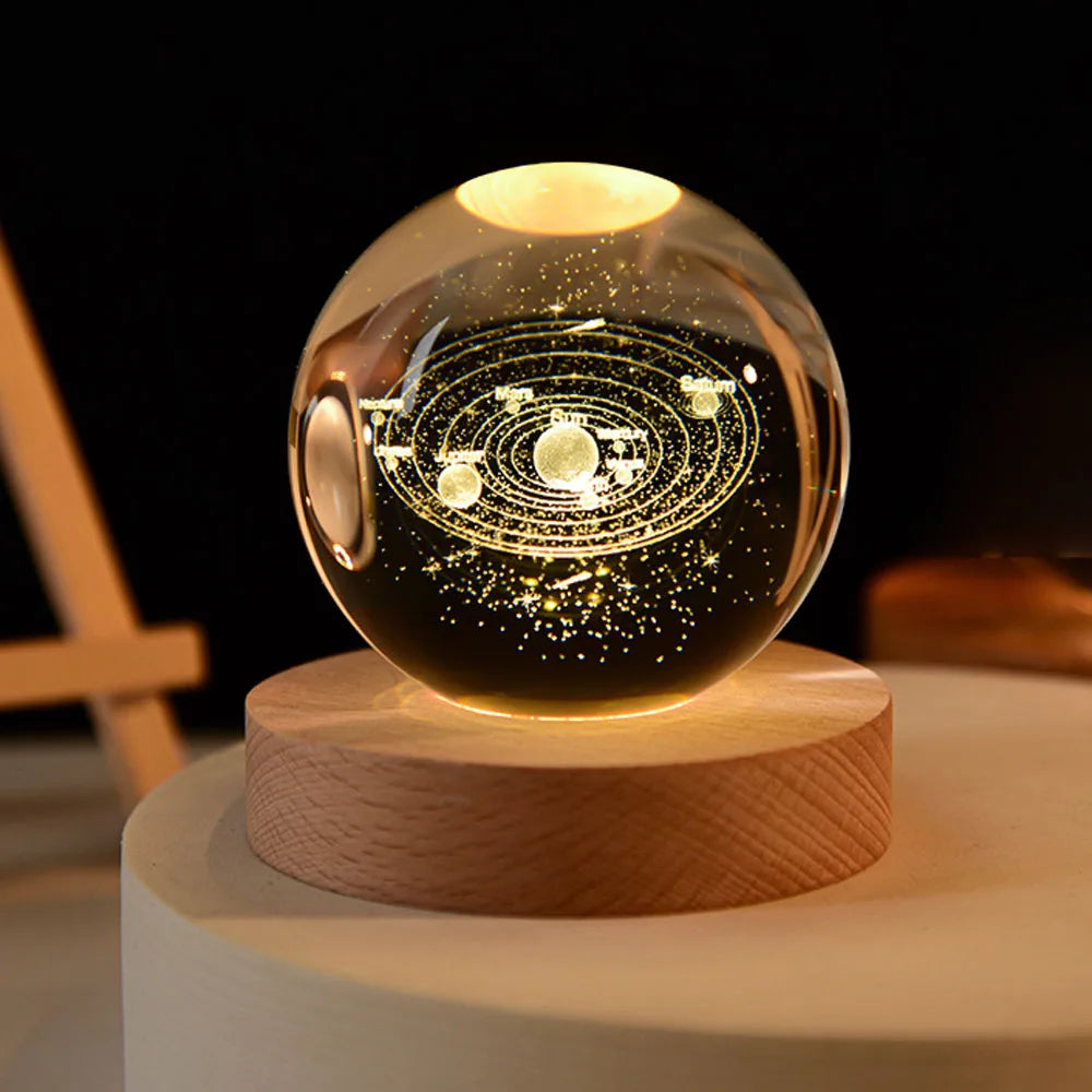 LED Crystal Ball Lamp