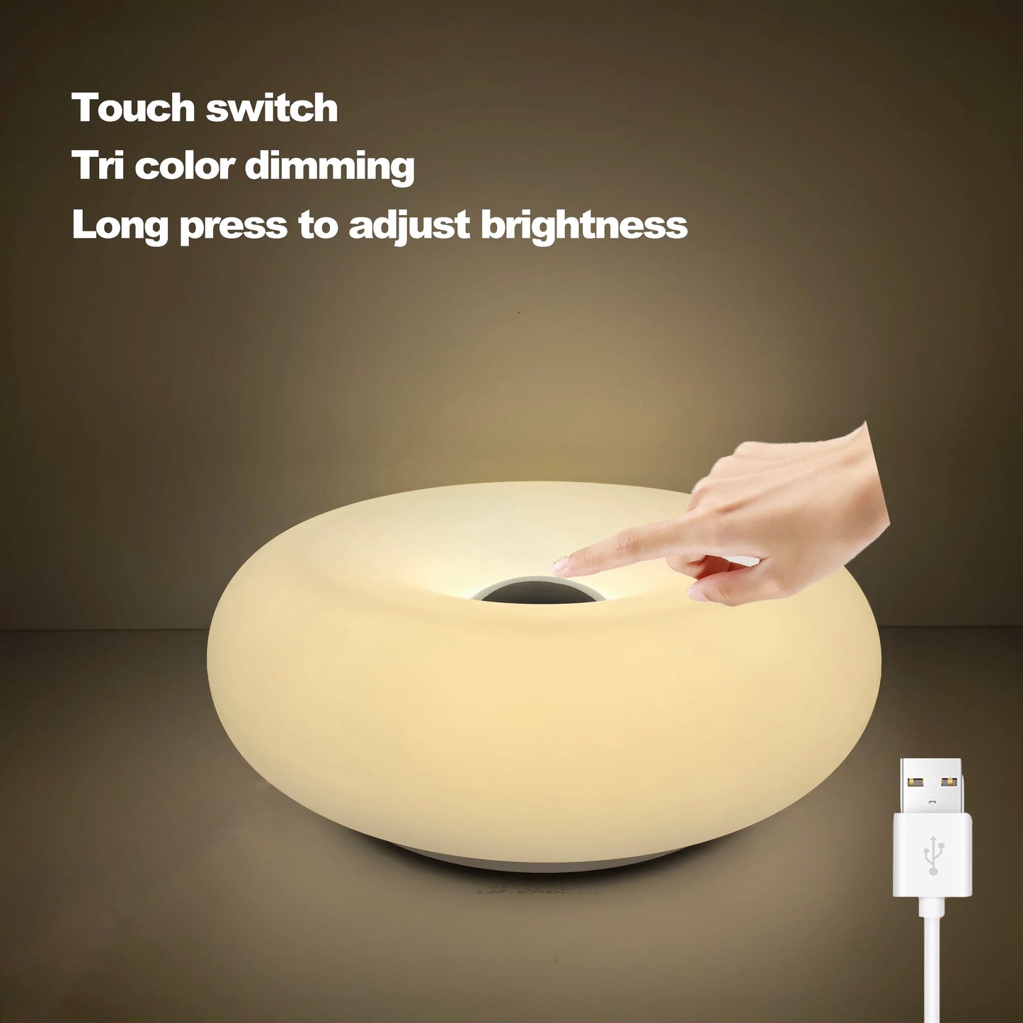 Doughnut Shaped Desk Lamp