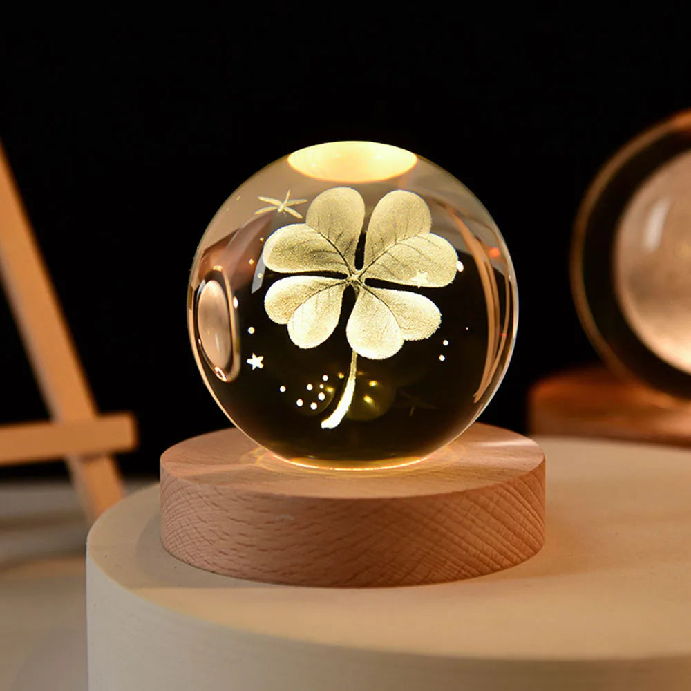 LED Crystal Ball Lamp