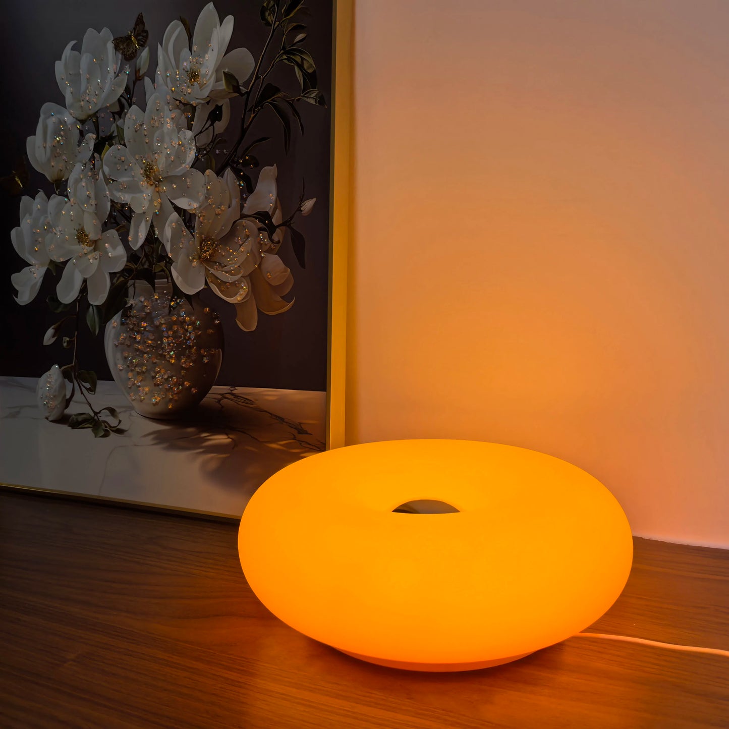 Doughnut Shaped Desk Lamp