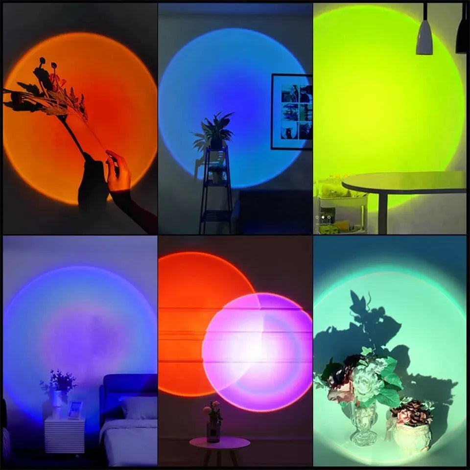 USB LED Sunset Lamp