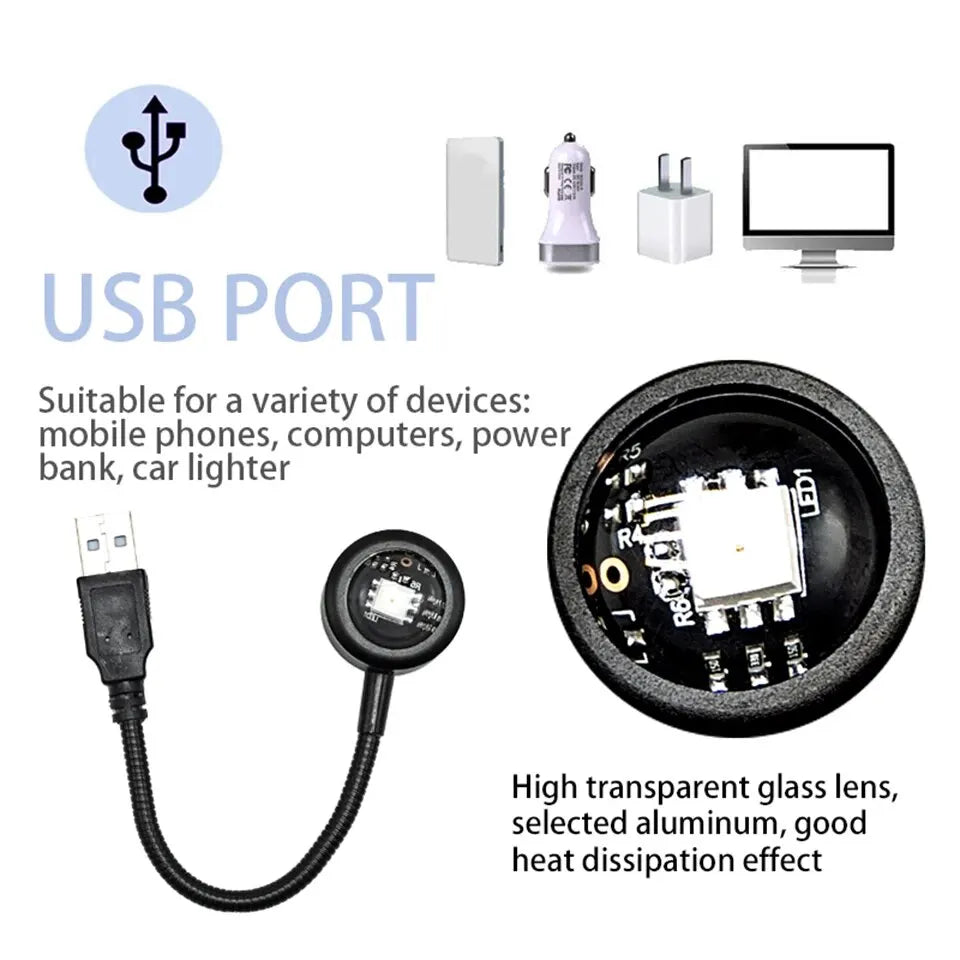 USB LED Sunset Lamp