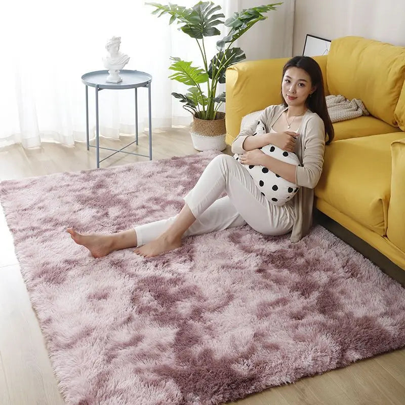 Thin Fluffy Rug
