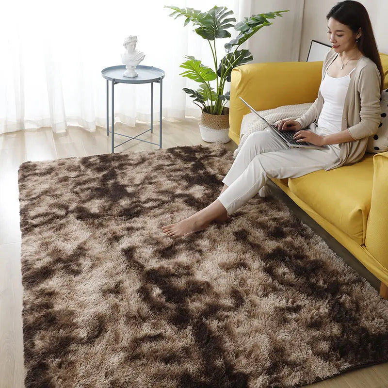 Thin Fluffy Rug