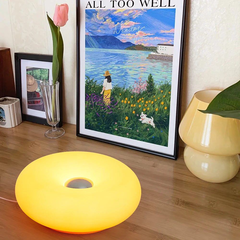 Doughnut Shaped Desk Lamp