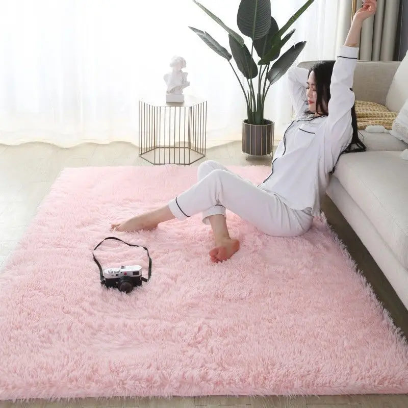 Thin Fluffy Rug