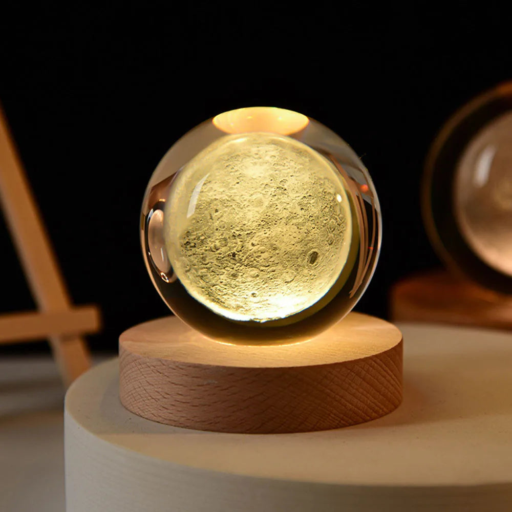 LED Crystal Ball Lamp