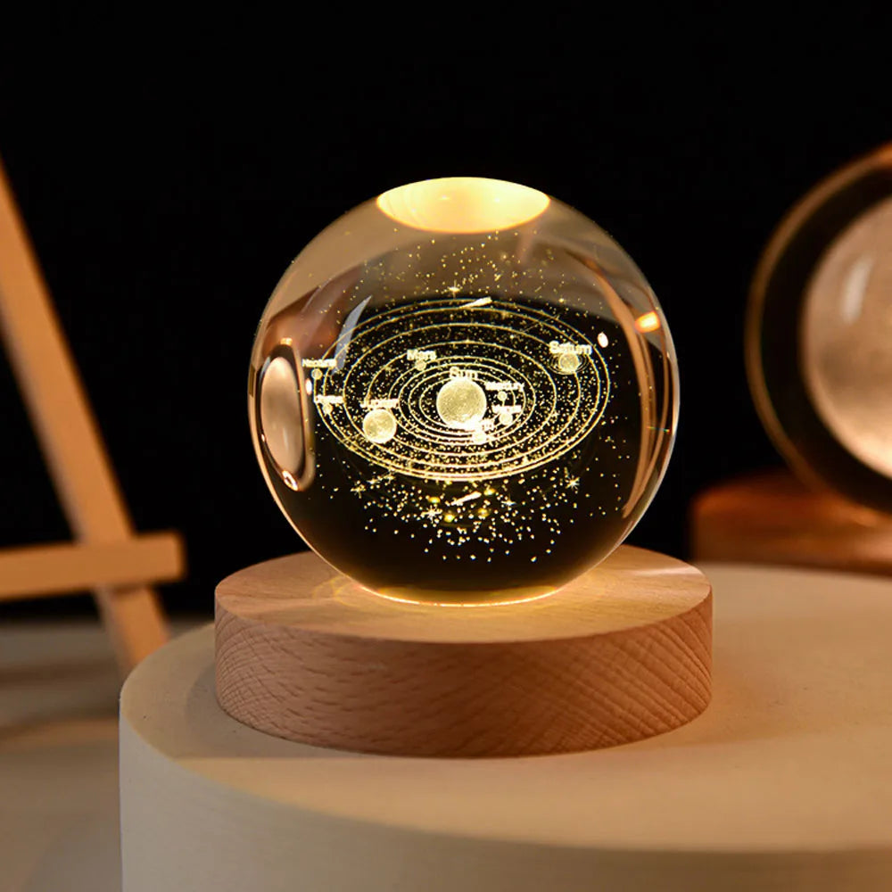 LED Crystal Ball Lamp