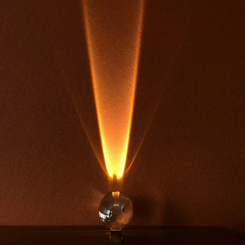 LED Crystal Eye Desk Lamp