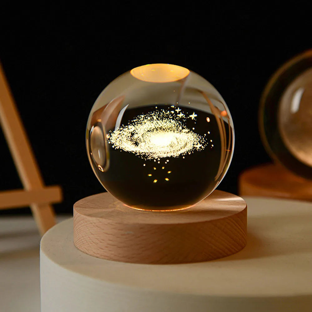 LED Crystal Ball Lamp