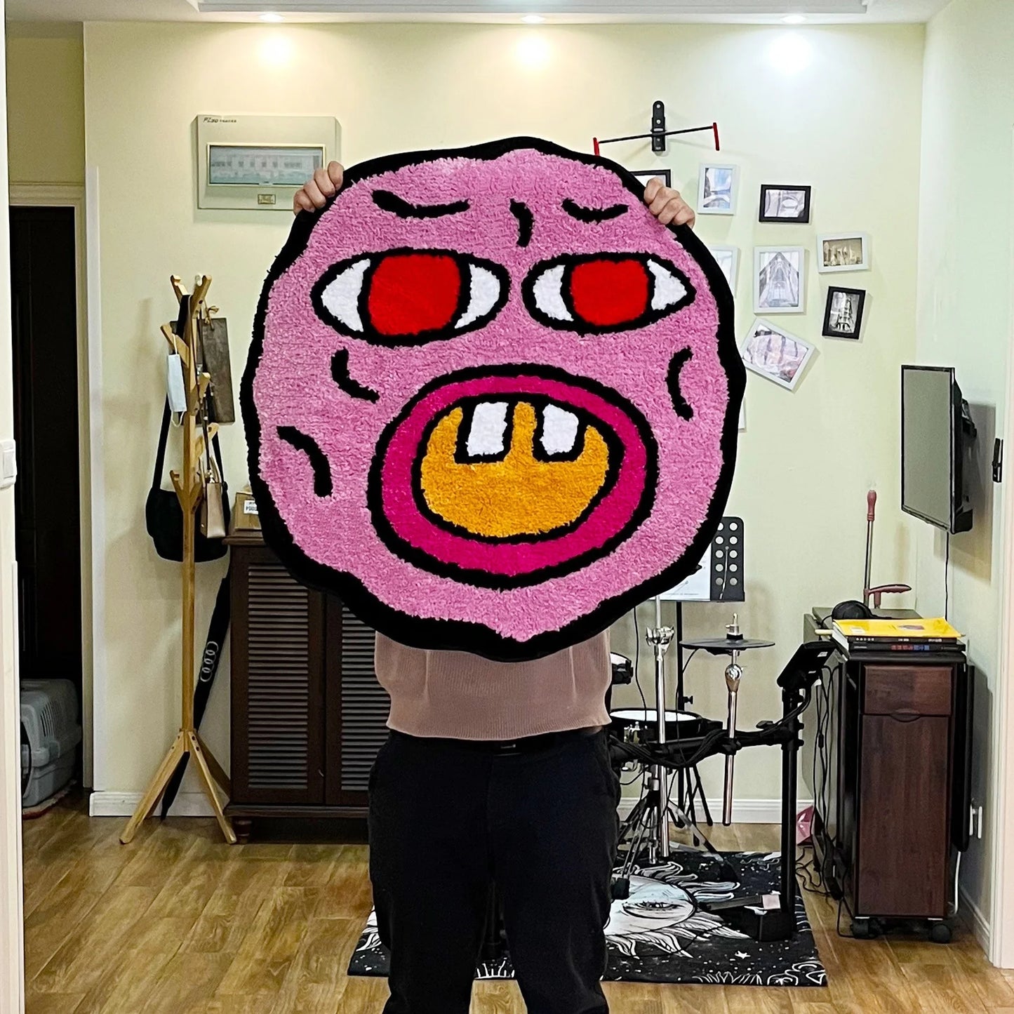 Cherry Bomb Pink Rug