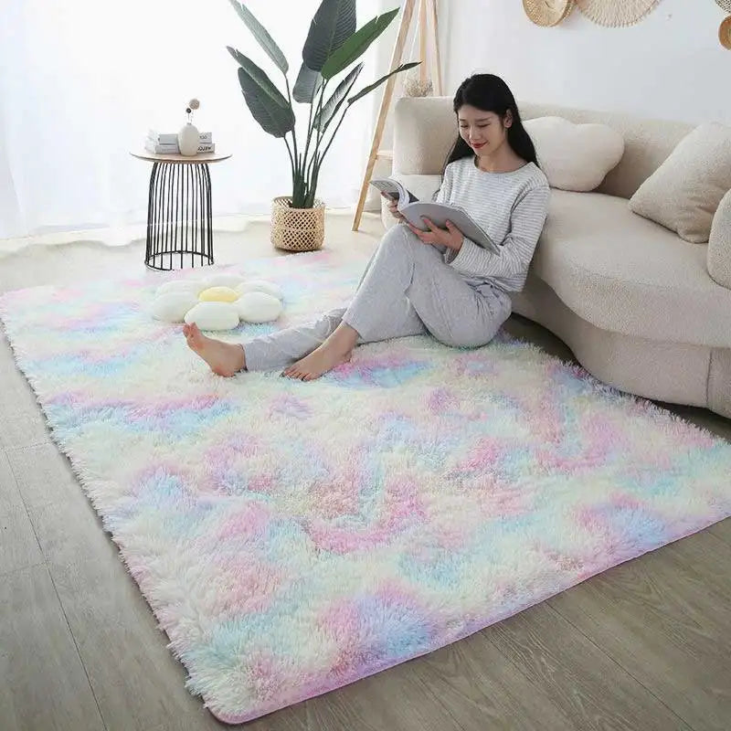 Thin Fluffy Rug