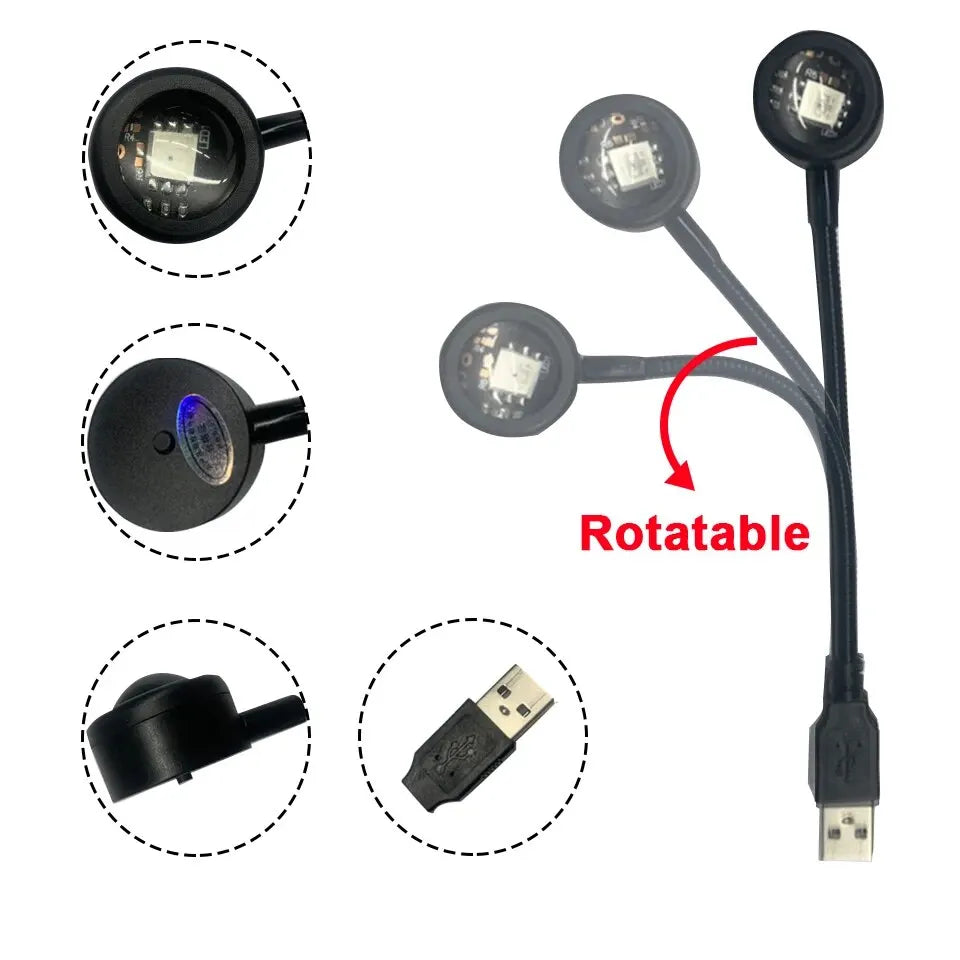 USB LED Sunset Lamp