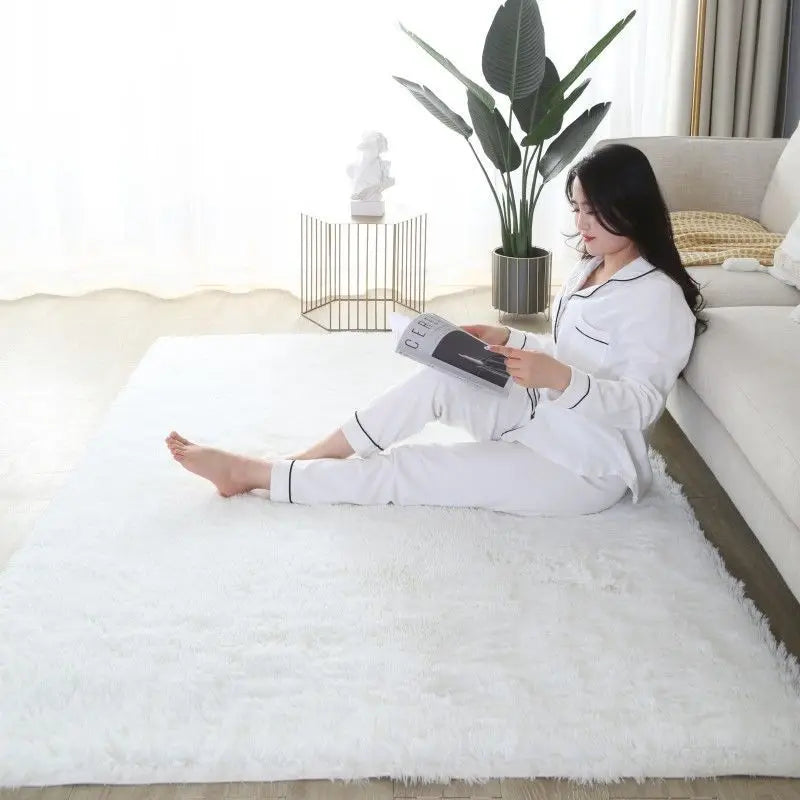 Thin Fluffy Rug