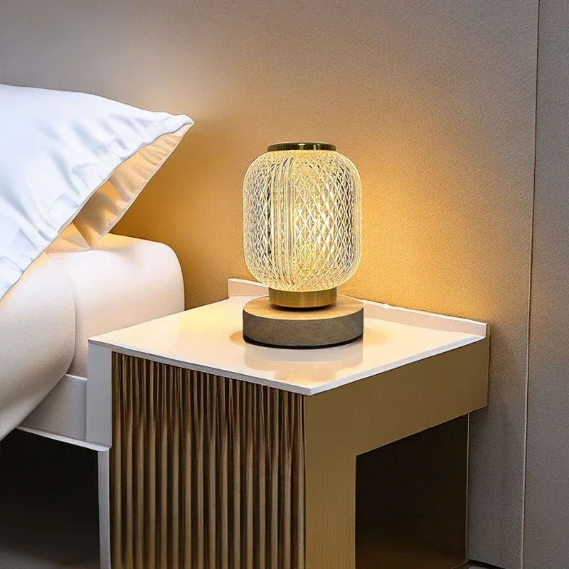 LED Crystal Desk Lamp