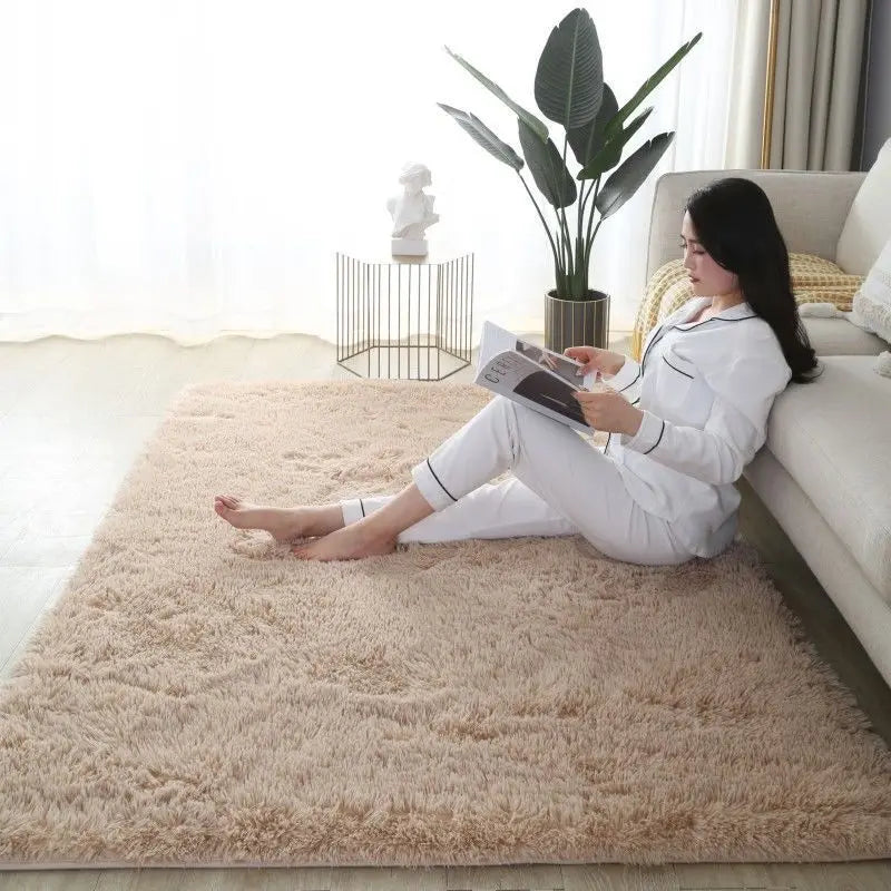 Thin Fluffy Rug