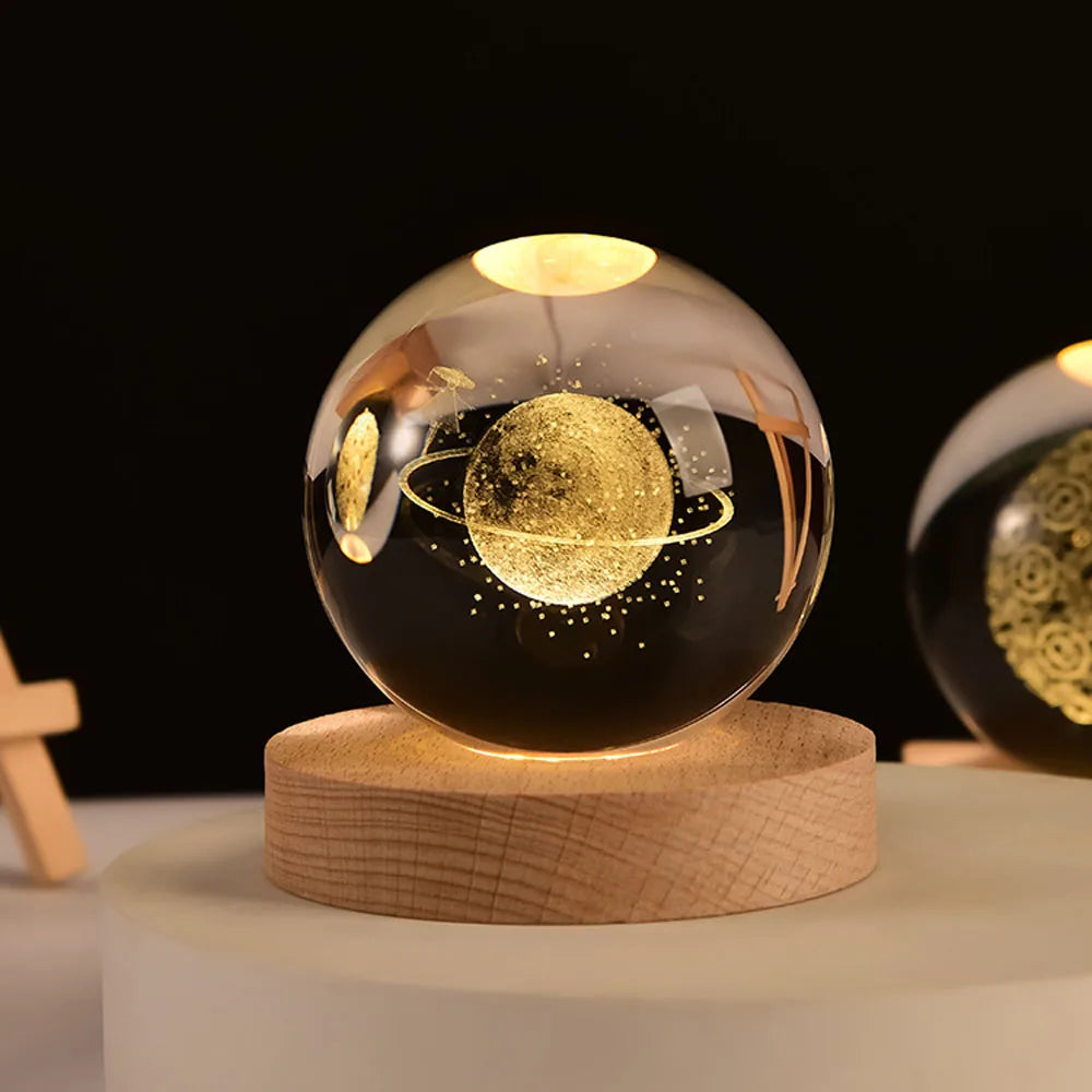 LED Crystal Ball Lamp