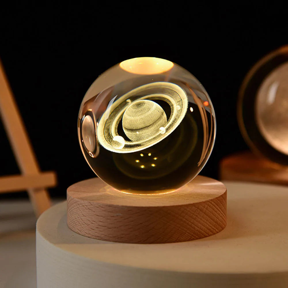 LED Crystal Ball Lamp