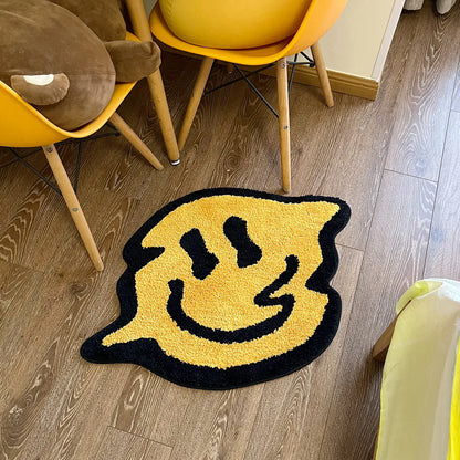 Yellow Smiling Rug