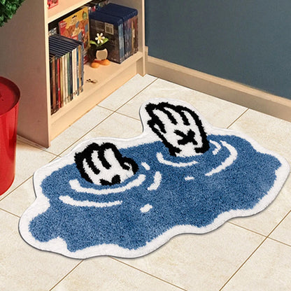 Drowning Hands Rug