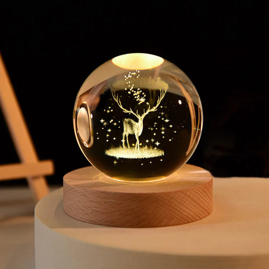 LED Crystal Ball Lamp