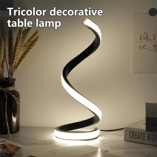 LED Spiral Desk Lamp