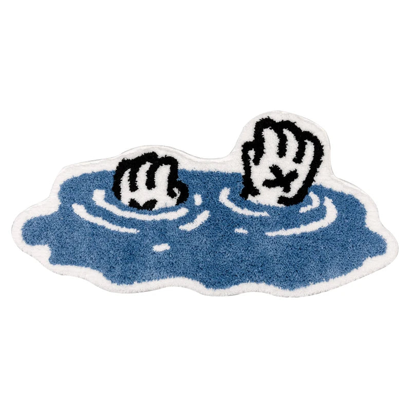 Drowning Hands Rug