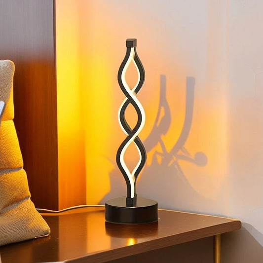 LED Wavy Desk Lamp