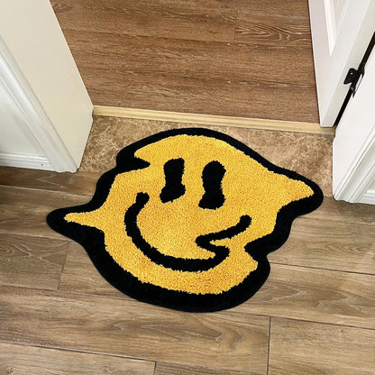 Yellow Smiling Rug