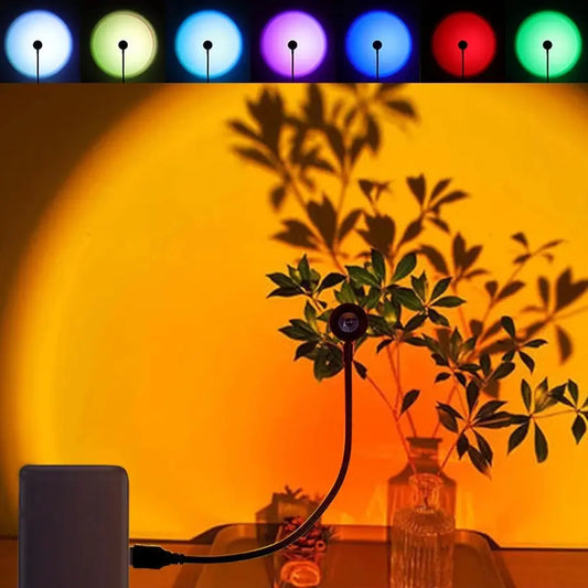 USB LED Sunset Lamp